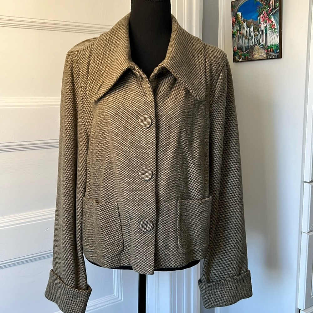 LIZ CLAIBORNE VINTAGE WOOL JACKET
